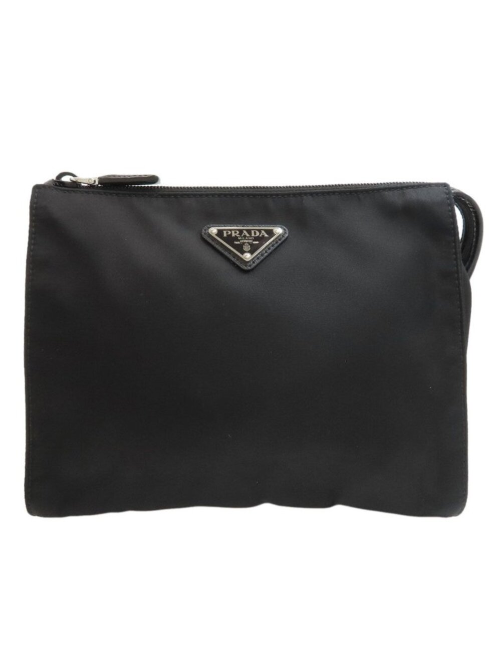 Prada Logo Pouch Nylon